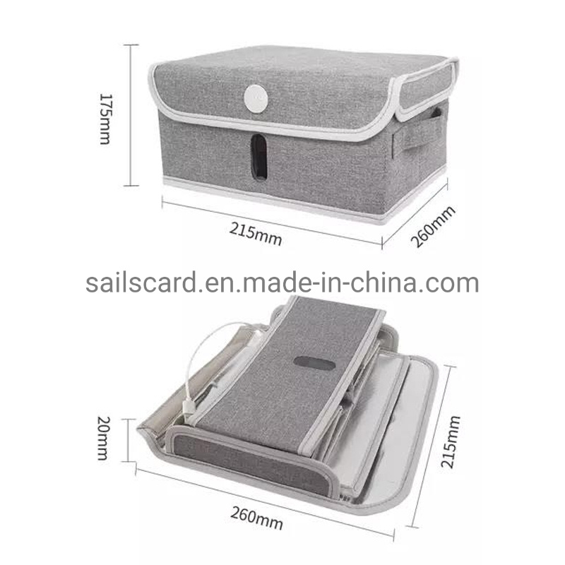 USB 4-in-1 UV-C 254nm Foldable UV Disinfection Box Portable Sterilizer Bag UV Box
