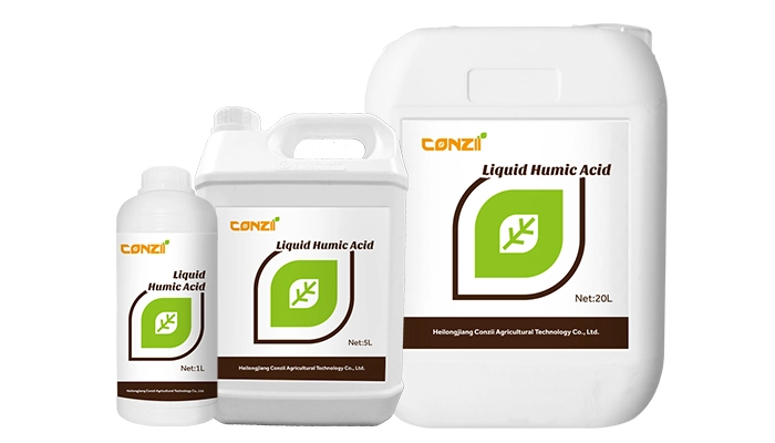 Liquid Humic Acid From Leonardite Organic Potassium Humate Fertilizer Plant Growth Stimulant Soil Conditioner Foliar Fertilizer