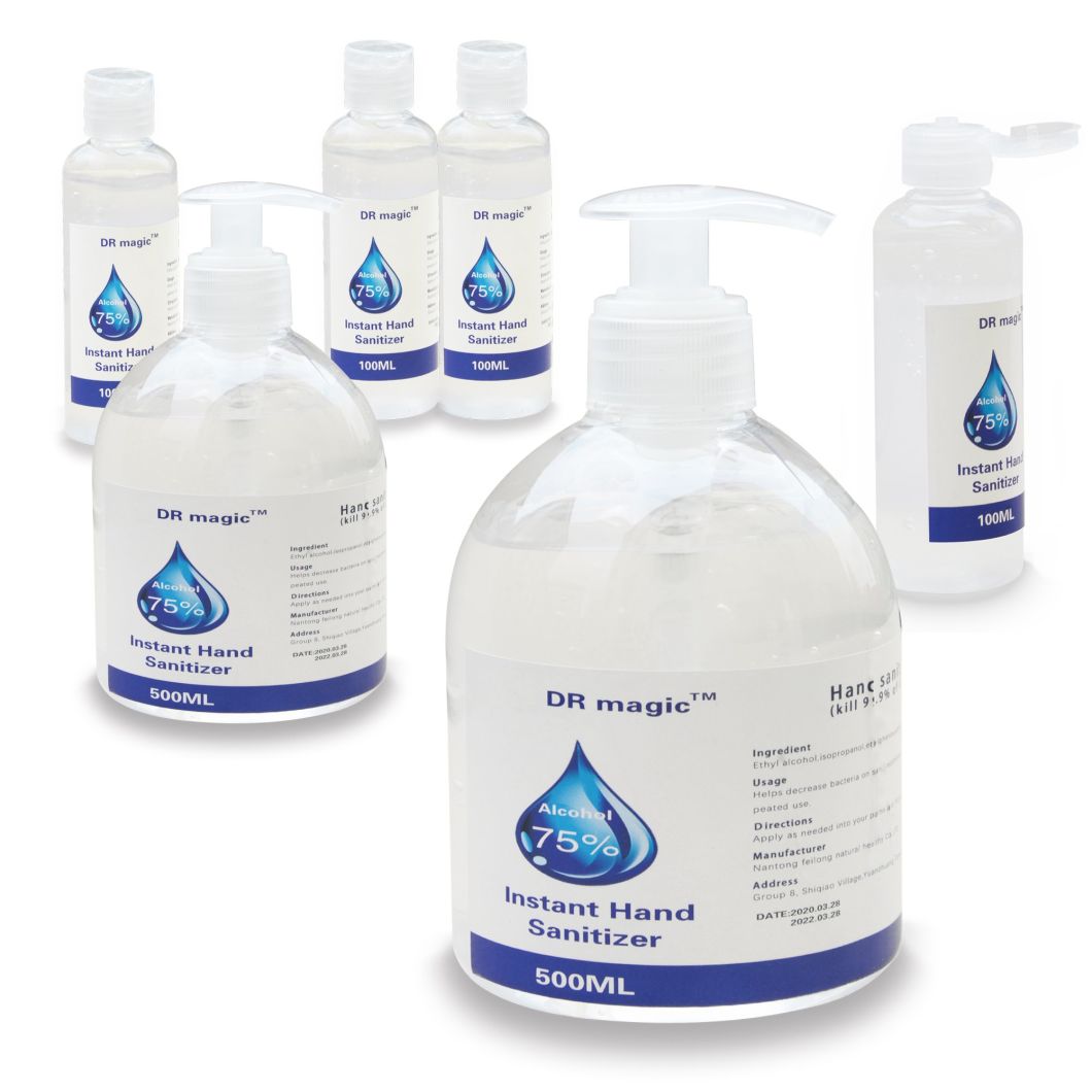 Water Free Disinfectant Anti Bacterial Hand Sanitizer Gel 500ml