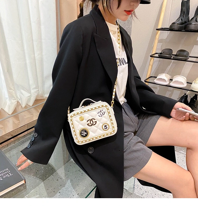 2020 Summer New Fashion Girl Bag Shoulder Messenger Chain Bag Small Square Box Bag Women Handbag