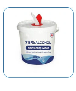 75% Alcohol Disinfectant Organic Disinfectant Travel Size Disinfectant Wipes