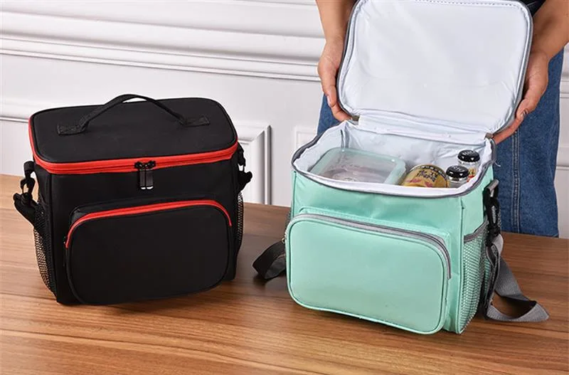 Insulated Lunch Box Tote Cooler Bag Travel Men Women Adult Hot Cold Picnic Bags