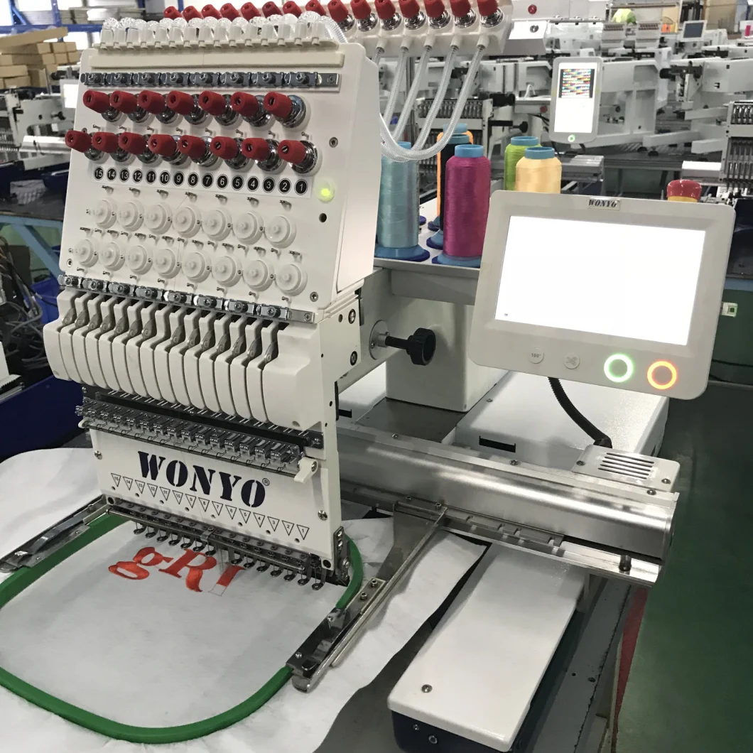 Portable Embroidery Machine 1201 Hat Embroidery Machine T-Shirt Embroidery Machine Computerized Single Head for Shoe