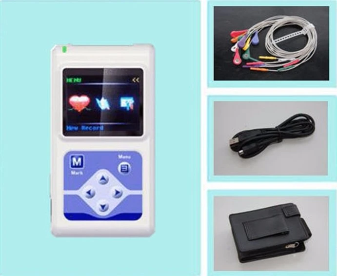 Medical Equipment Holter ECG, ECG Machine, ECG Monitor (TLC9803)