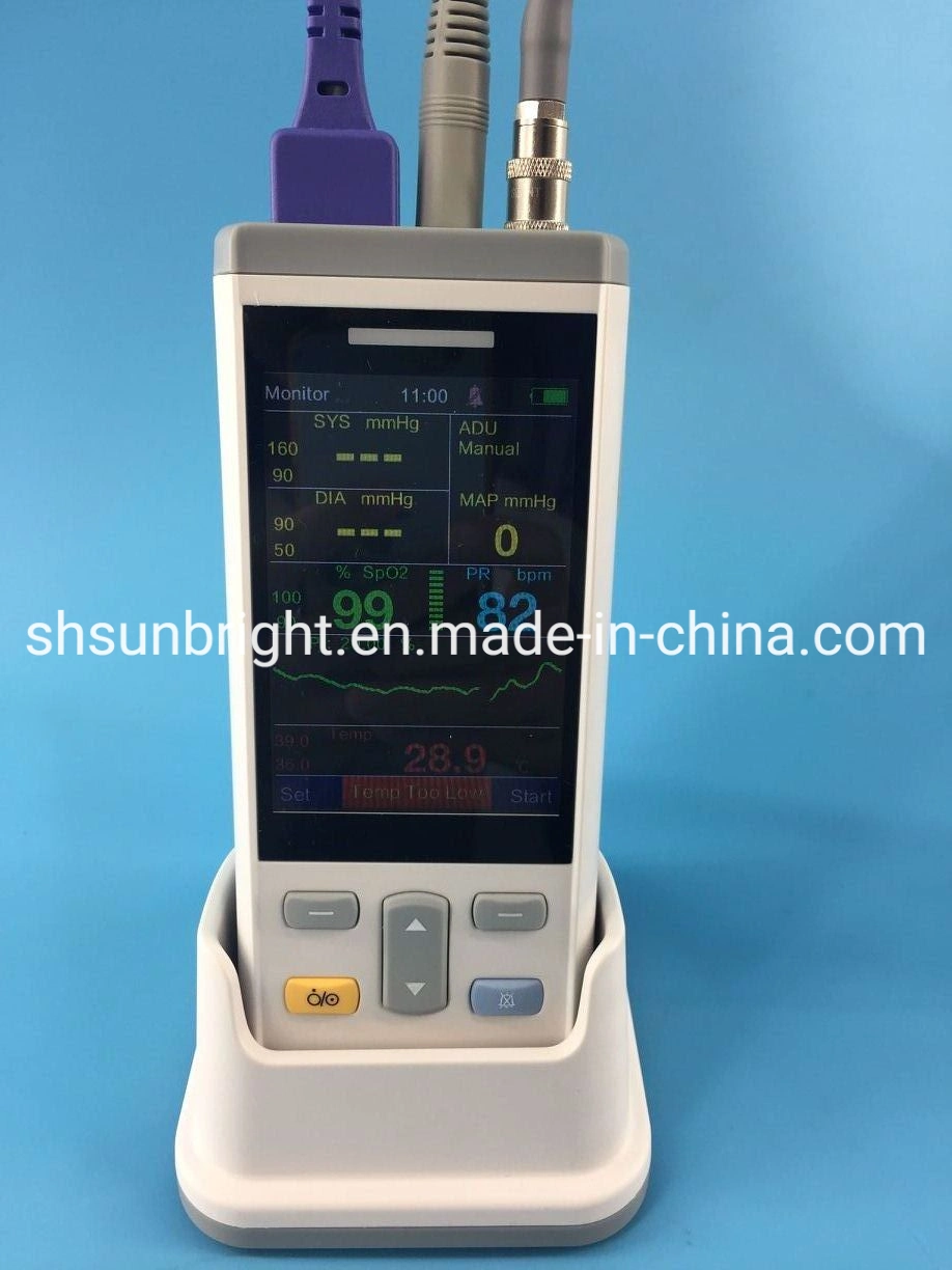 Bedside Multi-PARA ECG Patient Monitor Vital Sign Patient Monitor