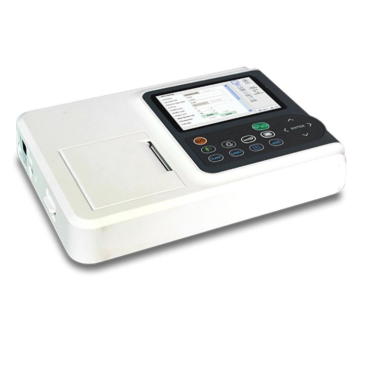 with CE ISO Approved 3 Channel Portable ECG Machine Stress Test ECG