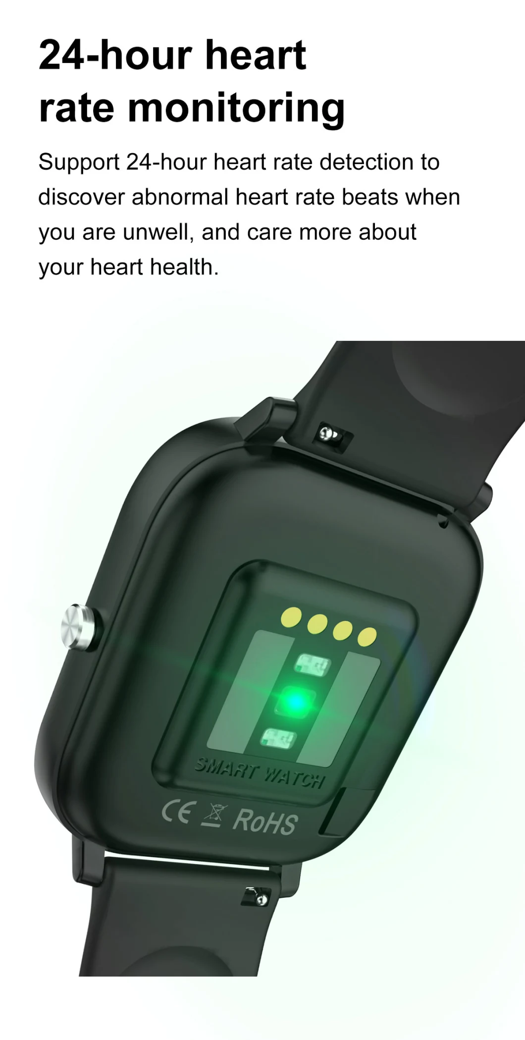 Wholesale Heart Rate Sleep Monitoring Message Notification ECG Smartwatch Android Mobile Smart Watch Phones