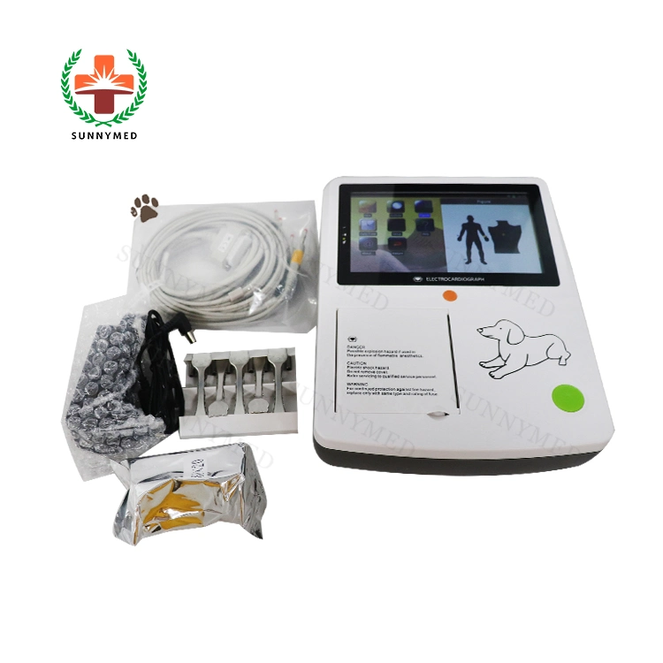 Sy-W002 Digital ECG Machine Hospital Medical Equipment 3 Channel ECG Machine