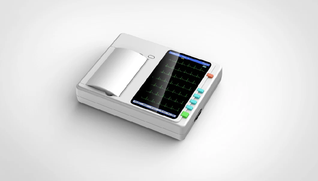 Digital 3/6 Channel 12 Lead ECG/EKG Machine + Software Electrocardiograph/ Printer