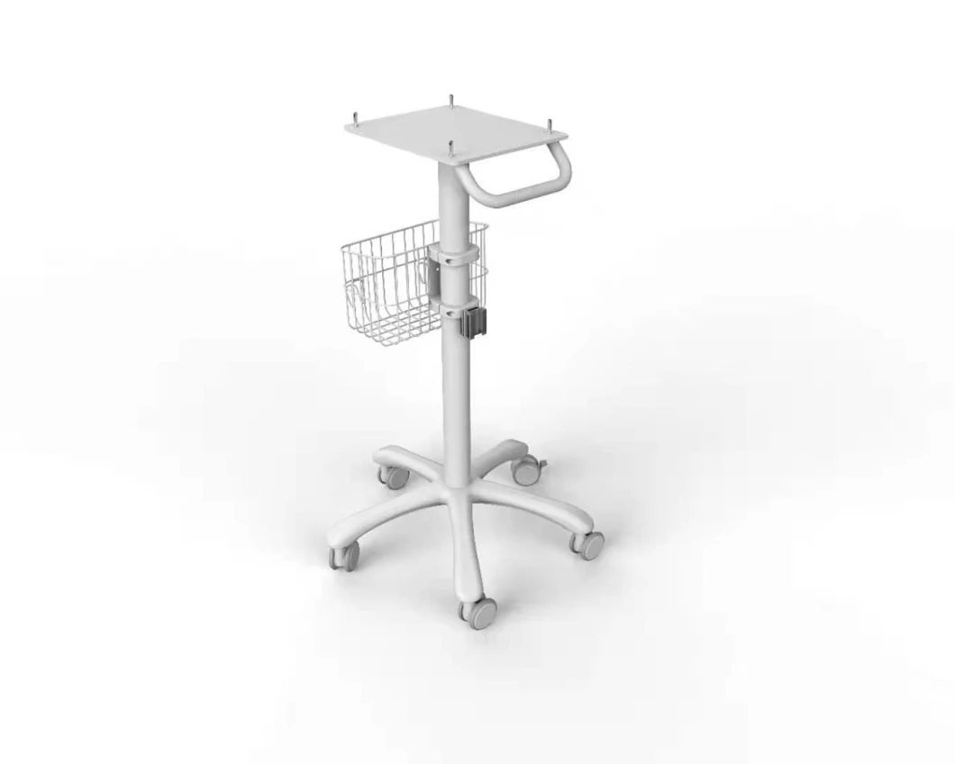 ECG Doctor Trolley Computing Cart High Quality Ventilator Hospital Trolley Nursing Cart