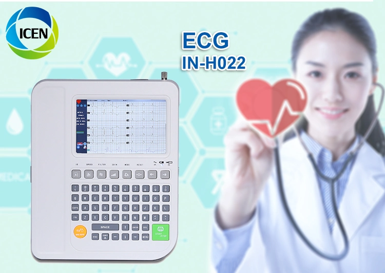 IN-H022 12 Lead ECG Simulator Smart Electrode Manufacturing ECG Machine