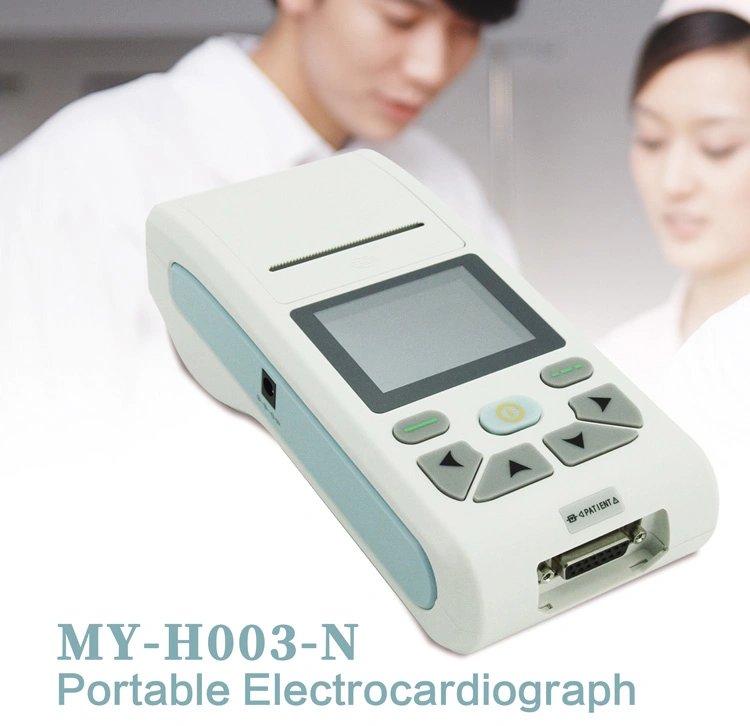 My-H003-N Full Automatic Analysis ECG Machine Portable Electrocardiograph 12 Channel