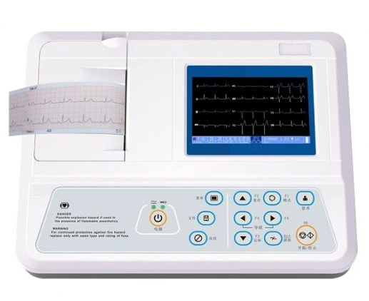 Factory Price He-01A Digital ECG Machine Electrocardiograph