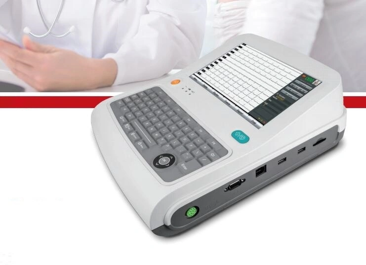 Best Price High-Resolution 3-Channel Digital ECG Machine, Hospital Medical Equipment 3 Buyers
