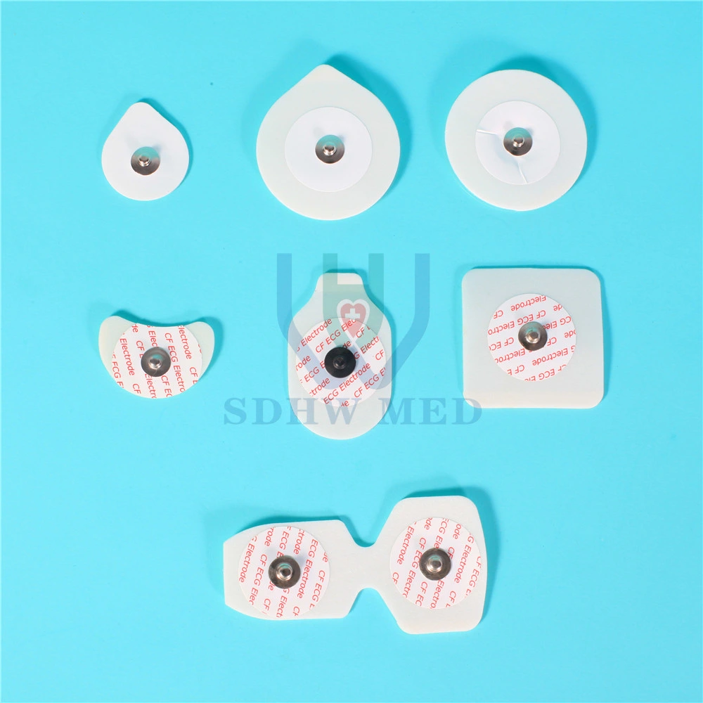 Hospital Use Disposable Adult Baby Use ECG Electrode Pads