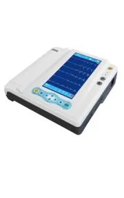 ECG Machine Cardioology Electrocardiograph EKG 12 Channel LCD Alphanumeric Keyboard ECG