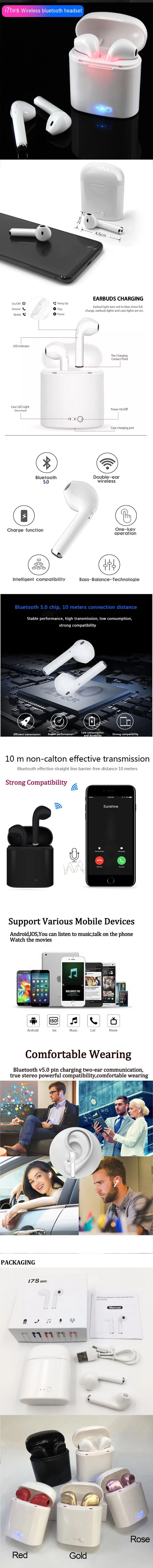 2020 New Model Bluetooth 5.0 Promotional Earphone Wireless Earbuds Smart Sensor Bluetooth Headset
