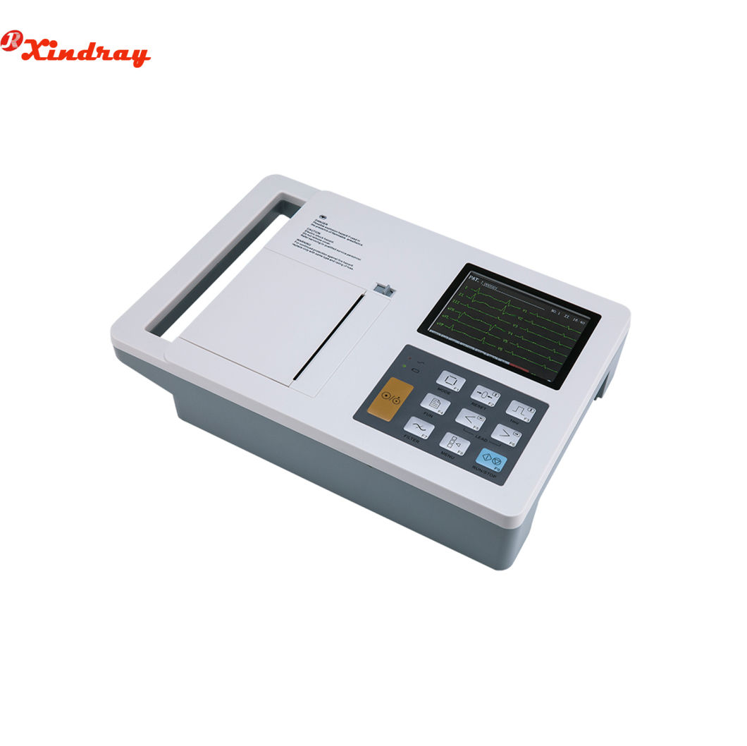 Medical Instrument Electrocardiograph Touch Screen Portable Digital ECG Machine