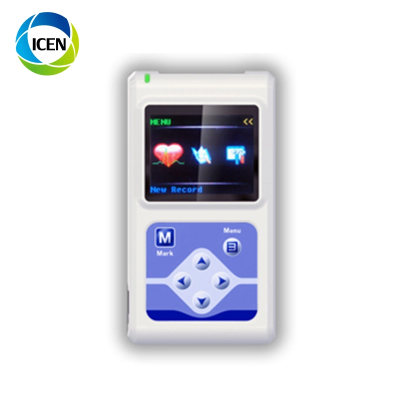 IN-H015 Portable Home Use 3 Channel System Bluetooth ECG Holter