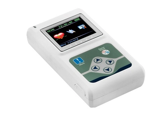 Portable 12 Leads ECG Holter Monitor (TLC5000)