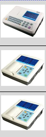 ECG Machine Cardioology Electrocardiograph EKG 12 Channel LCD Alphanumeric Keyboard ECG