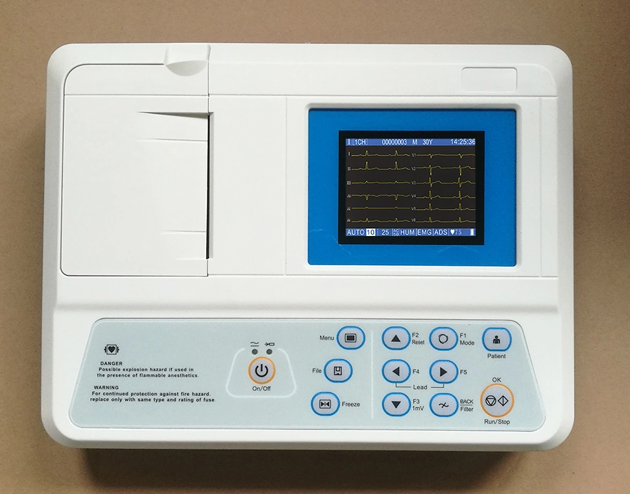 Professional Medcial Equipemt ECG Machine Single Channel Mindray ECG Machine Mslec16