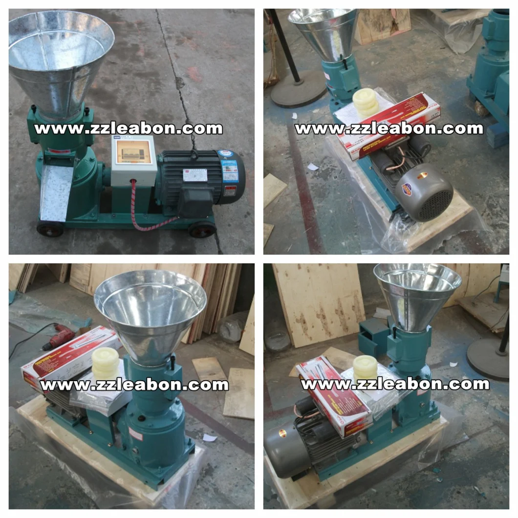 Animal Flat Die Pellet Machine/Feed Pellet Production Line/Small Poultry Feed Mill