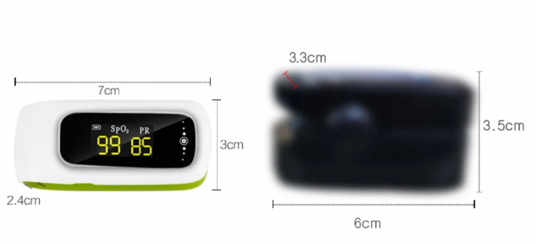 Sonosat-F01lt Excellent Quality Medical SpO2 Fingertip ECG Pulse Oximeter for Home Use
