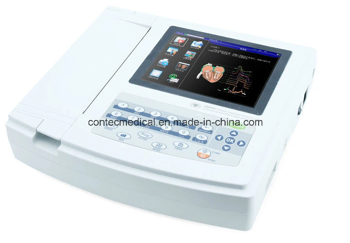 3G WiFi 12 Lead ECG Portbable Anesthesia Telemedicine ECG Machine