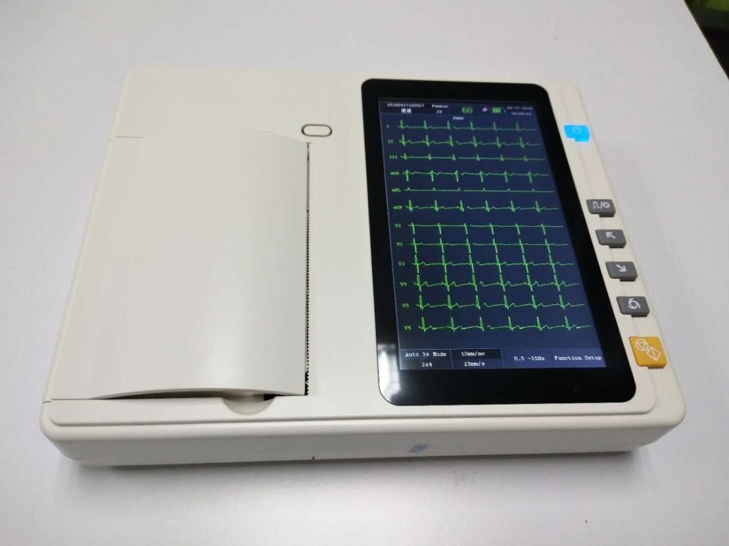 Digital Portable Holter ECG Machine Cardioscan Resting 12-Lead ECG--FDA Ce Approval