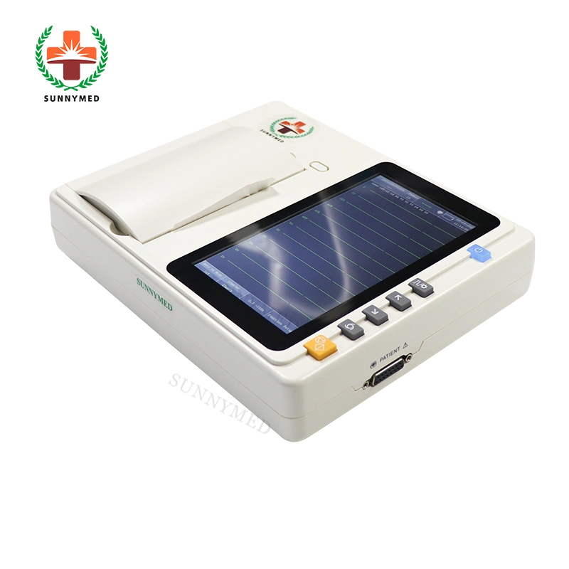 Sy-H004 CE 3 Channel Medical ECG Machine Portable ECG Machine