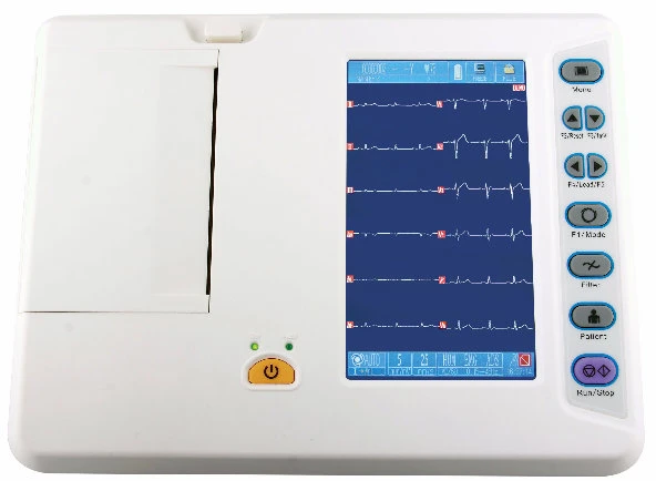 6channel ECG Machine Medical ECG with Laser Printer System; ECG-306g