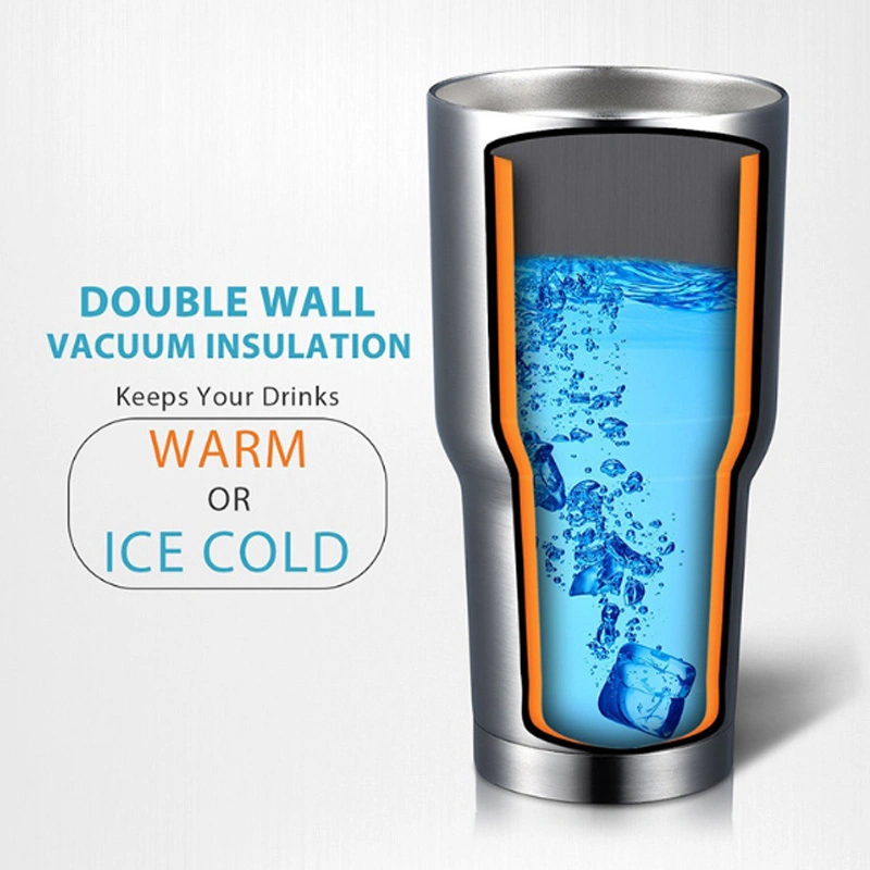 24 Hour Cold Keep Hot Stainless Steel Tumbler Custom Logo Personalized