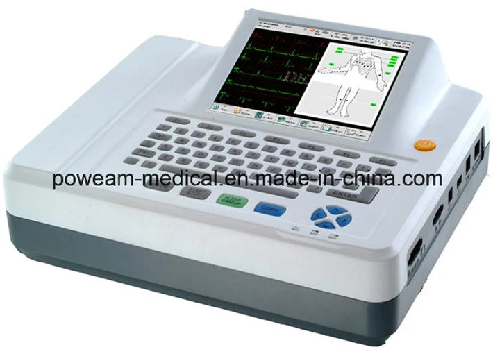 Touch Screen Electrocardiograph 12 Channel ECG Machine (EM1200A)