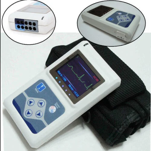 Contec Tlc5000 Holter ECG Monitor 3-Lead 24h Holter Monitor