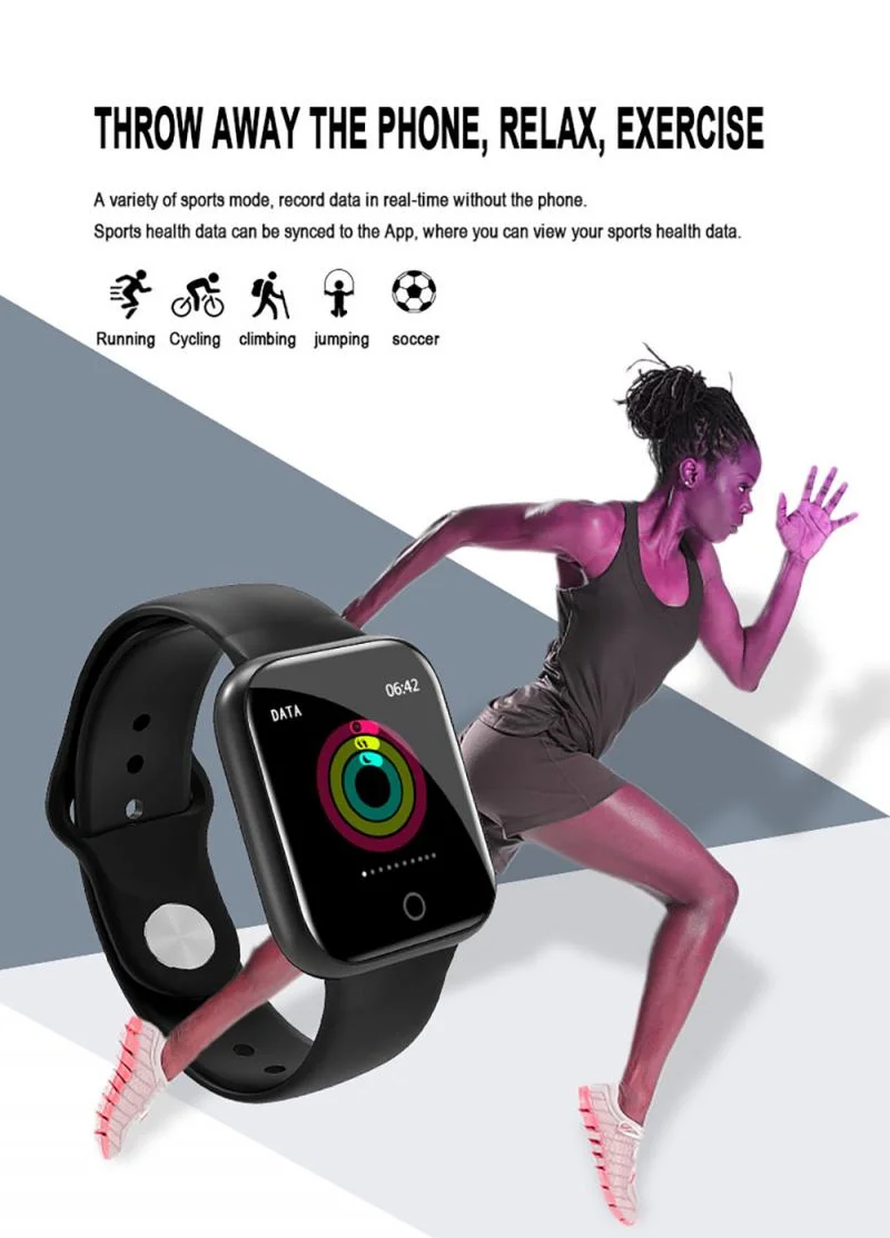 W98 Bluetooth Call Smart Watch Temperature ECG Heart Rate Monitor Smart Watch