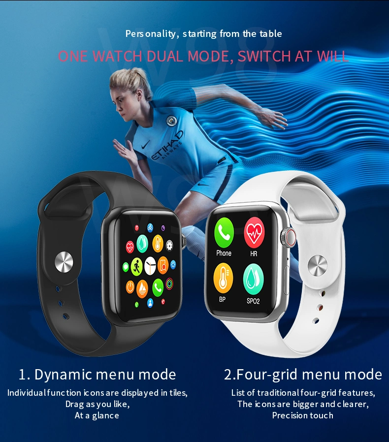 Bluetooth Call Smart Watch W98 Temperature ECG Heart Rate Monitor Smart Watch