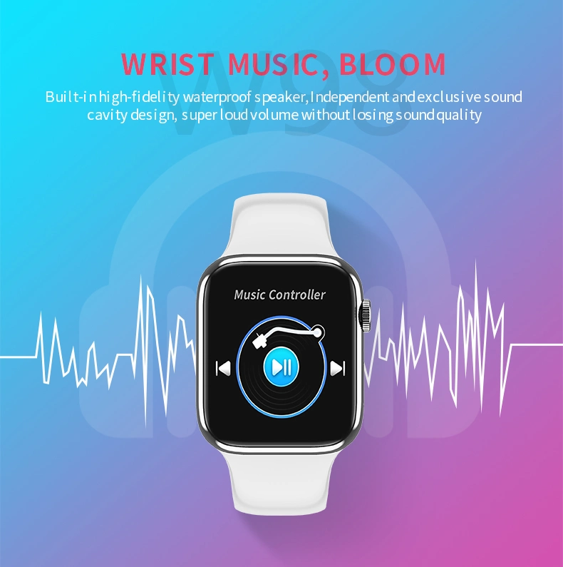 2020 New W98 Bluetooth Call Temperature ECG Heart Rate Monitor Smart Watch
