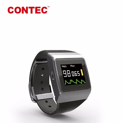 Contec Ce Cms50K Wearable SpO2 ECG Pedometer Bluetooth Heart Rate Monitor