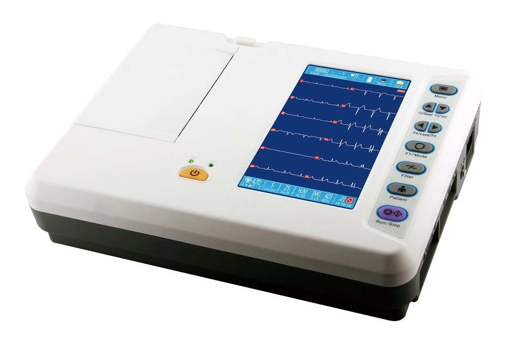 Six Channel Electrocardiograph ECG-3306b ECG Machine Digital ECG