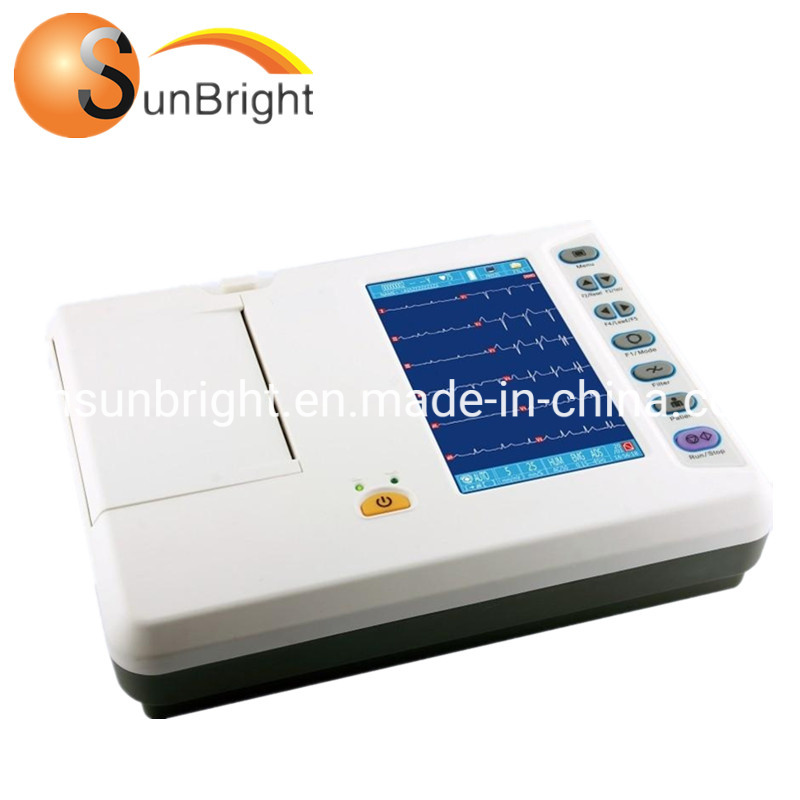 Best Quality Sun-8062 6 Channel Digital ECG Machine Price