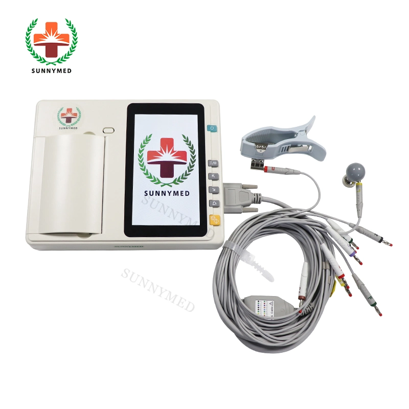 Sy-H004 CE 3 Channel Medical ECG Machine Portable ECG Machine