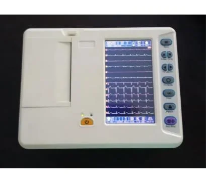 He-01A Factory Price Medical Portable Digital Single ECG Machine for Hospital Use