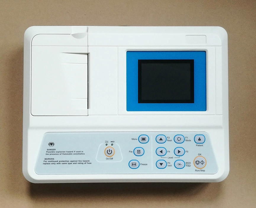 Professional Medcial Equipemt ECG Machine Single Channel Mindray ECG Machine Mslec16