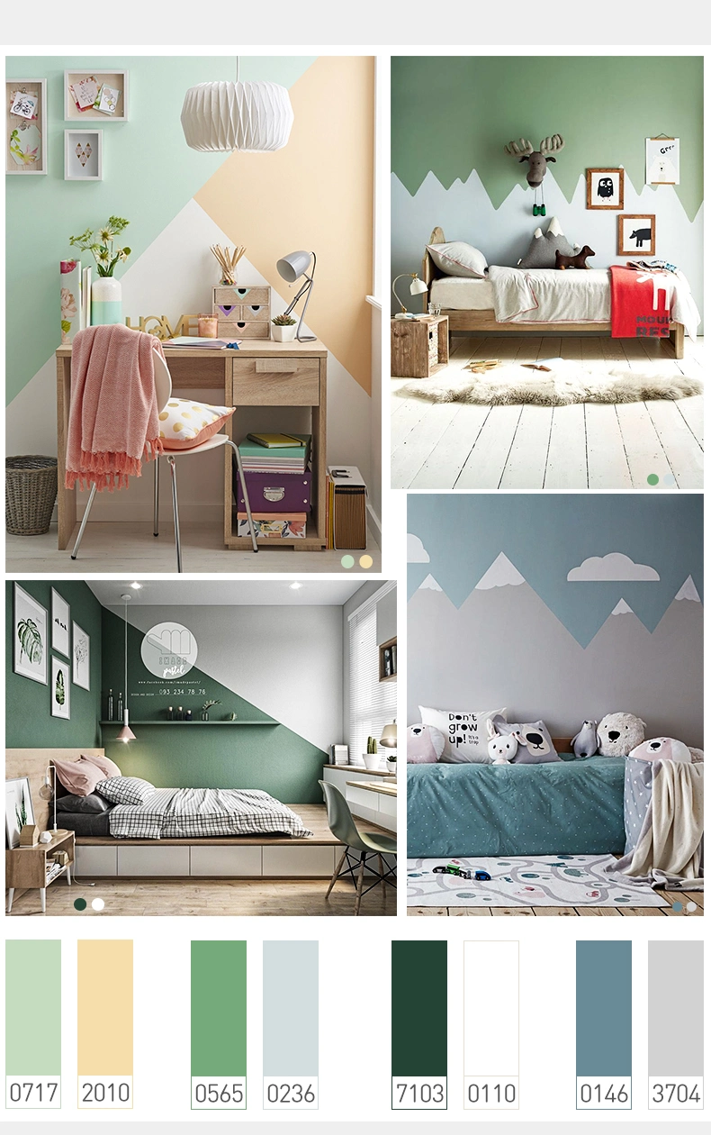 PAC Water-Based Diatom Mud Paint Waterproof Washable Coating Anti-Bacteria Non-Combustible Interior Wall Coating