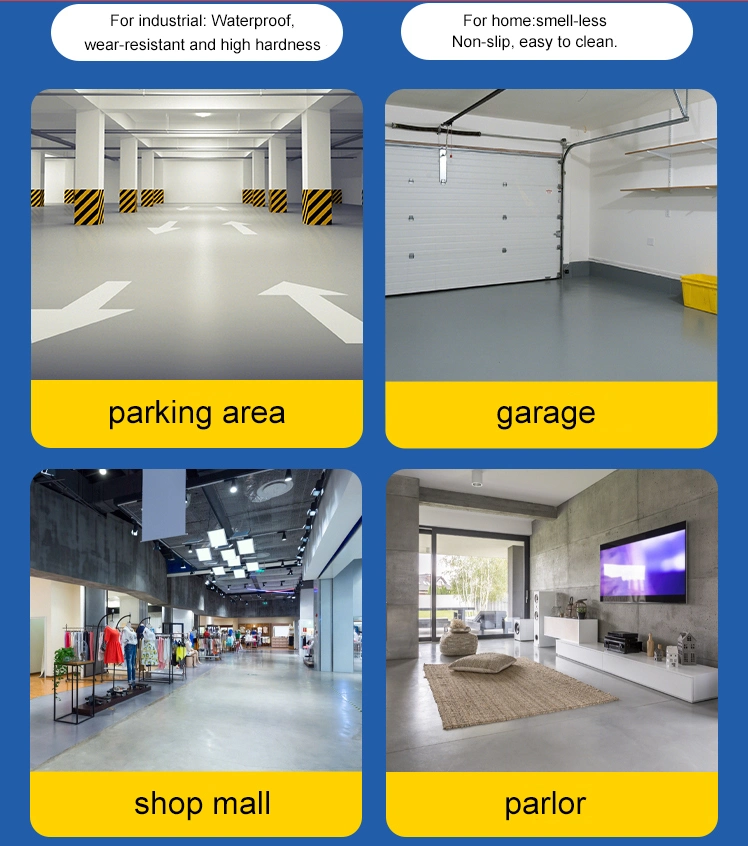 China Chemicals Water Based Epoxy Floorings Coating Epoxy Concrete Floor Coating Epoxy Flooring Garage Floor Epoxy Garage Floor Paint