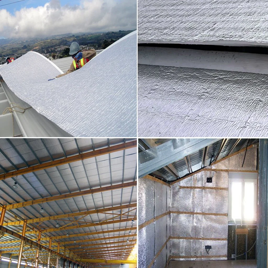 Aluminum Foil Air Bubble Insulation Thermal Building Insulation Materials