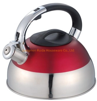 Stainless Steel Utensils From Kettle with Whistling in Kitchenware Heat Resistant Color Painting