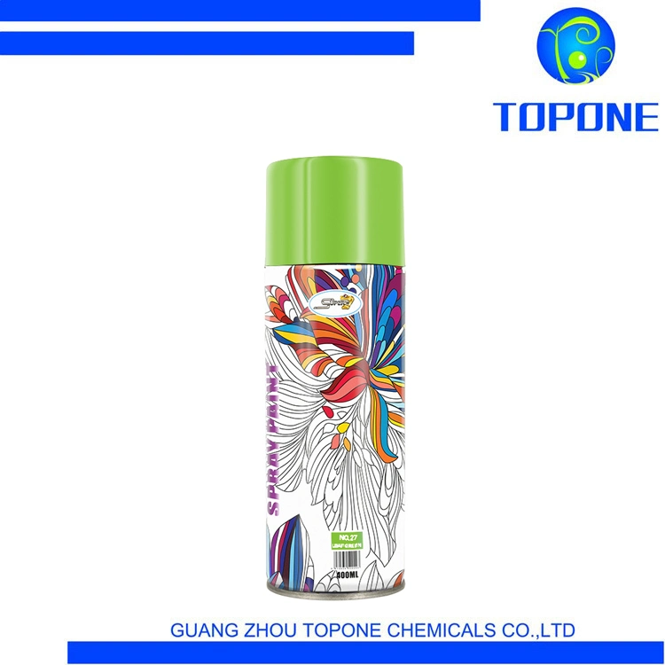 Natural Leaf Green Light, Corrosion Resistant Coating, and Solvent Resistant 400 Ml Spray Paint