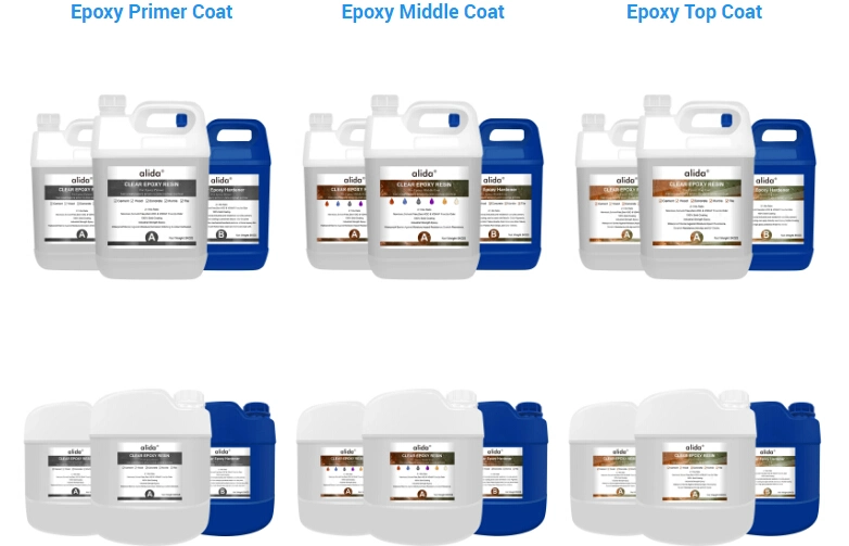 Concrete Self-Leveling Transparent Epoxy Resin Floor Paint